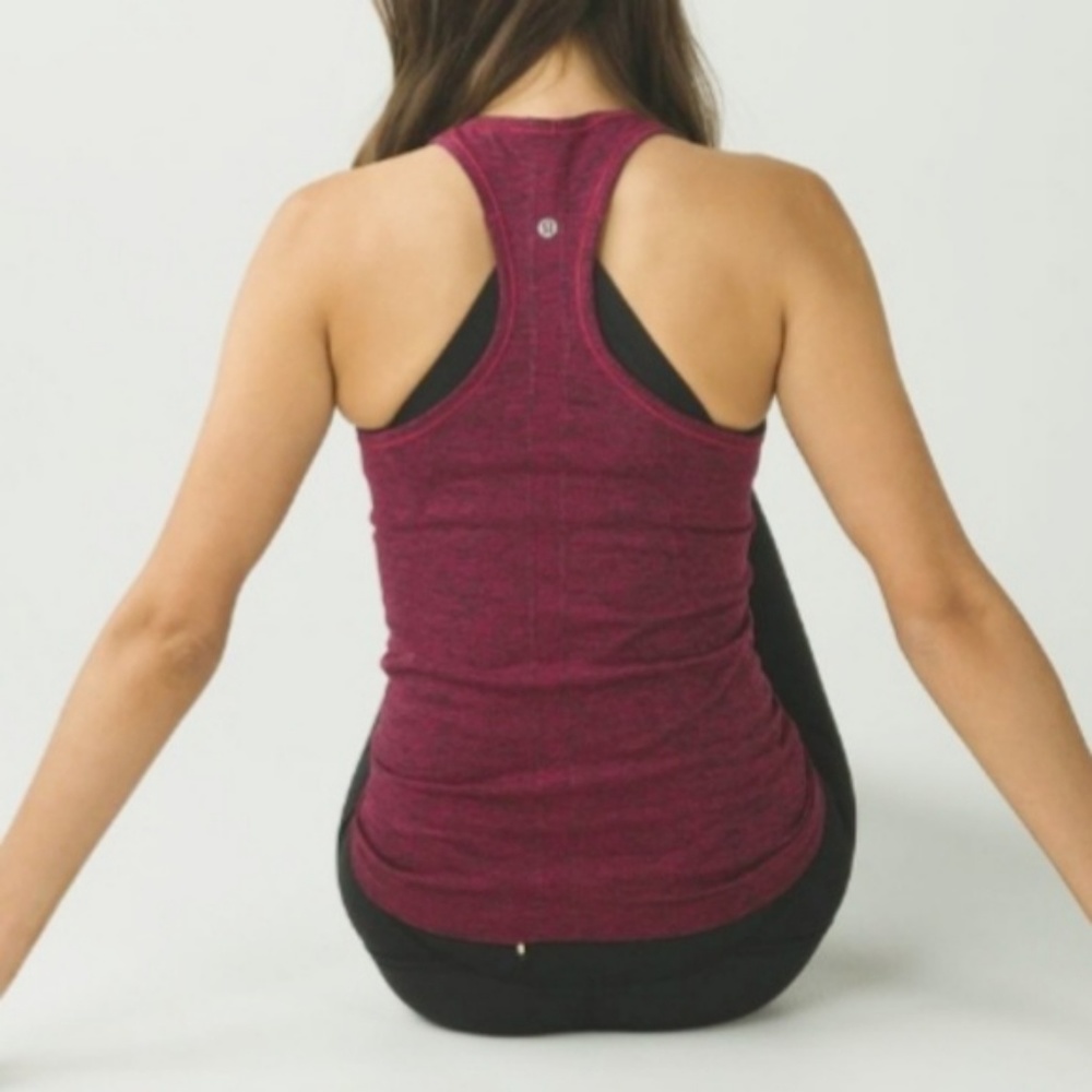 Lululemon Swiftly Tech Racerback Berry Tank Top